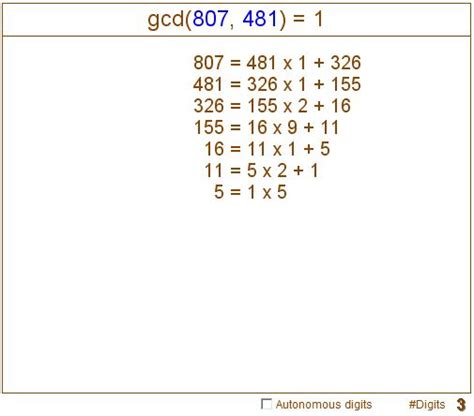 euclidean algorithm calculator with steps.